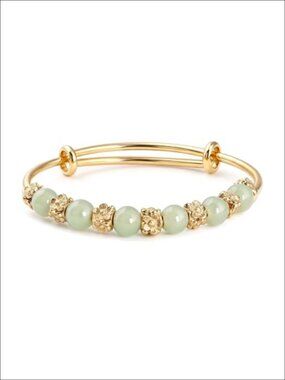 18K Gold Plated Adjustable Cuff Bracelet
